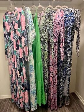 Lilly Pulitzer | Dresses | Nwt Lilly Pulitzer Alexa Maxi Dress In Lilly 6th  Patch Sz 4 | Poshmark